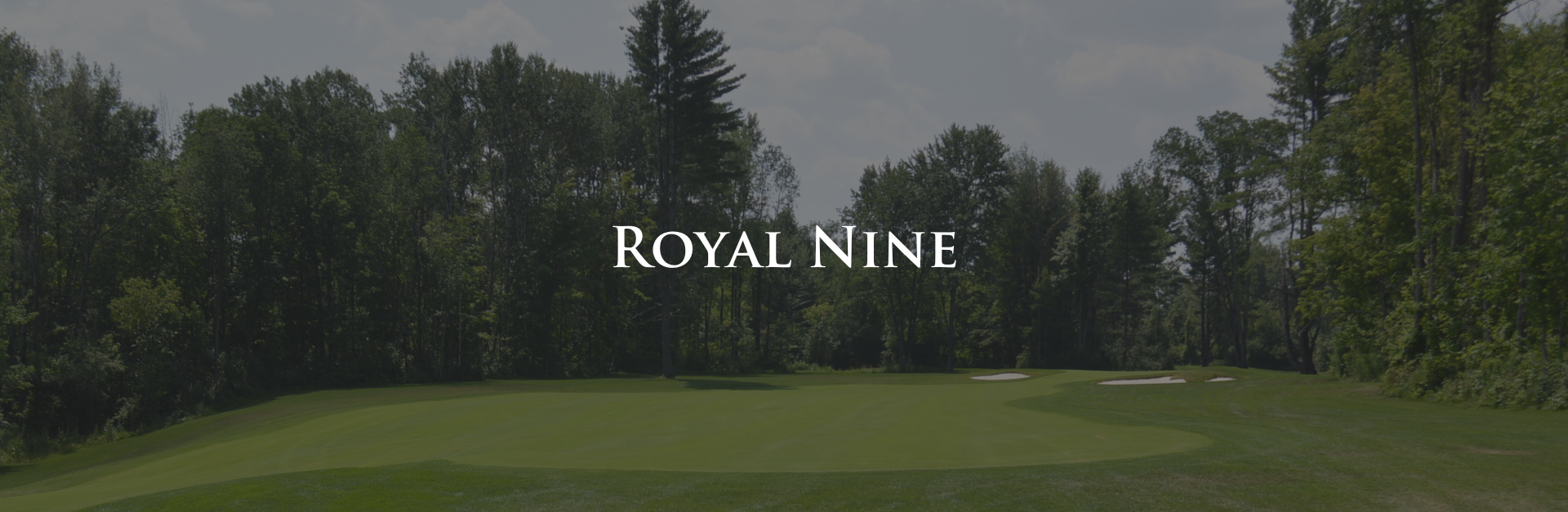 The Royal Ottawa Course 1